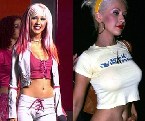 Christina Aguilera: mastoplastica additiva